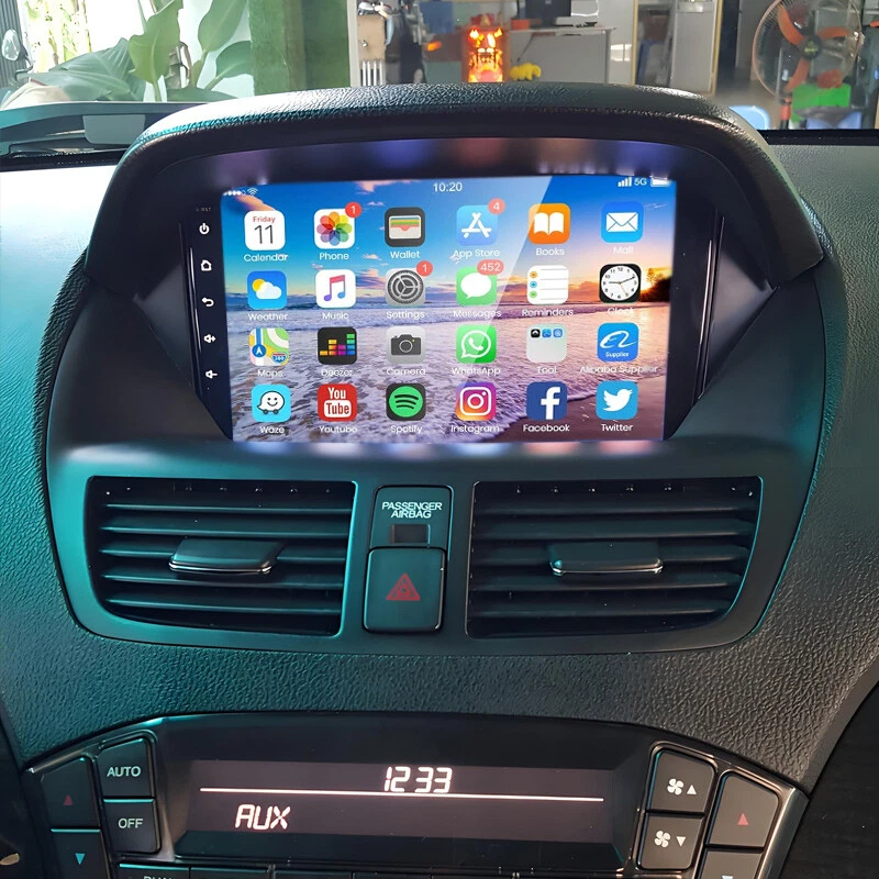 Radio de navegación para automóvil Acura MDX 2007-2013 WIFI CarPlay Android 2008 2009 2010 Foto 1 de 4