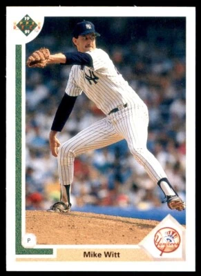 1991 Upper Deck #429 Mike Witt - Image 1 of 2