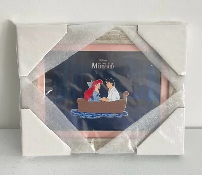 2019 Disney D23 Expo Little Mermaid 30th Anniversary Ariel Eric Framed Pin LE150 - Image 1 of 3