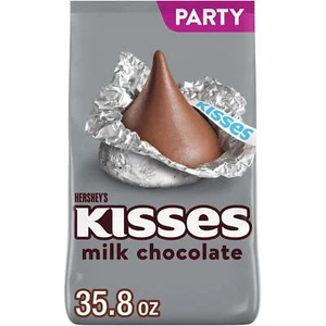 Hershey's Kisses Milk Chocolate Candy, Party Pack 35.8 oz - Picture 1 of 4