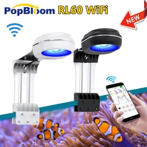 PopBloom RL60 LED Light Units Marine Reef Full Spectrum Aquarium Tank Mounting - Picture 1 of 14