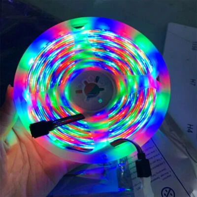 Neon LED Light Glow EL Wire String Strip Rope Tube Decor Car Party + Controller - Image 1 of 4