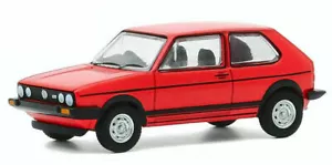 1/64 Greenlight Hot Hatches 1982 Volkswagen Golf GTI Red Neuf Livraison Domicile - Foto 1 di 6