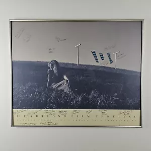 Autogrammiert von 17 berühmten Filmschauspielern & Regisseuren Indy Heartland Festival Poster - Bild 1 von 22