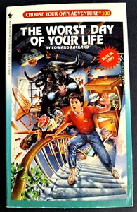 Choose Your Own Adventure #100: The Worst Day of Your Life Edward Packard CYOA - Picture 1 of 3