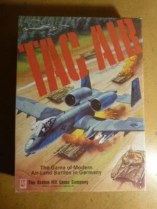 Tac Air by Avalon Hill COMPLETE & mostly UNPUNCHED Tactical Air Combat War game - Picture 1 of 9