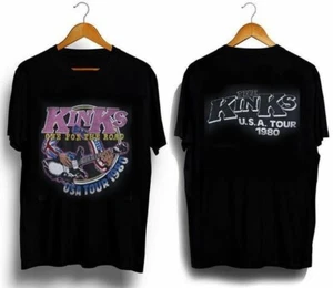 The Kinks USA Tour 1980 Merch, rock band shirt, gift for fan TE2899 - Picture 1 of 2