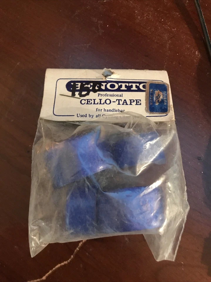 Vintage Anos 80 Benotto Guidão de Bicicleta Violoncelo-Fita NOS - Imagem 1 de 1