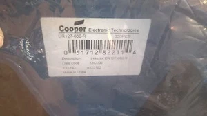 Reel of COOPER BUSSMAN DR127-680-R Inductor 68uH 20% 100KHz Ferrite 2.44A T/R - Picture 1 of 3