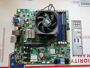 HP H-ALVORIX-RS880-uATX Motherboard Combo(CPU ,Ram,Wi-Fi Card ,I/O,Heatsink,Fan) - Picture 1 of 14