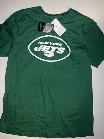NWT Men’s Officially Licensed Nike NFL New York Jets Cotton T-Shirt Sz L $35 Cover