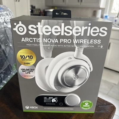 Steelseries Arctis Nova PRO Wireless Gaming Headset for XBOX, White - Image 1 of 4
