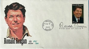 Steve Wilson Hand Painted 3897 Ronald Reagan Simi Valley California  - Picture 1 of 1