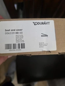 Duravit 0063390000 Starck 3 Elongated Soft Close Toilet Seat - White - Picture 1 of 4