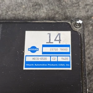 89 Nissan Pickup Truck ECU ECM - MECS-G520 C2 9428 - OEM - Picture 1 of 6
