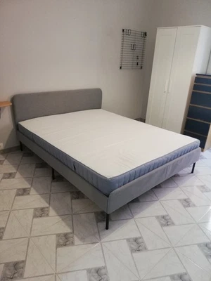 LETTO IKEA SLATTUM+MATERASSO VESTMARKA - Immagine 1 di 4