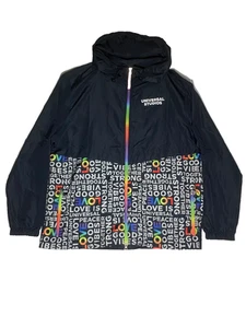 Universal Studios PRIDE Windbreaker Jacket Mens 2XL Lightweight - Picture 1 of 9