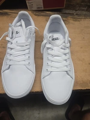 Zapatos de skate Vans Seldan blancos - para mujer talla 8,5 Foto 1 de 4