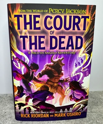 NEW From the World of Percy Jackson: The Court of the Dead Oshiro Riordan HARD - Image 1 of 4