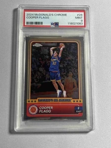 2024 Topps Cromo McDonald's All American Cooper Flagg #28 PSA 9 - Imagen 1 de 2
