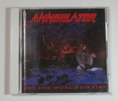 Annihilator – Set The World On Fire JAPAN CD Foto 1 de 3