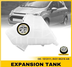 For Ford Fiesta Mk7 /B-Max /Ecosport /Ka Coolant Expansion Header Reservoir Tank - Picture 1 of 15