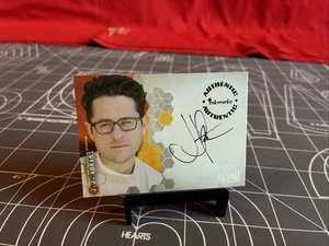 Vintage 2002 Inkworks Alias J.J. Abrams A2 Autogrammkarte - Bild 1 von 4
