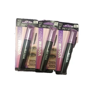 (3) Revlon Volumazing Mascara 0.30 fl oz Each Sealed 903 - Blackened Brown - Picture 1 of 1