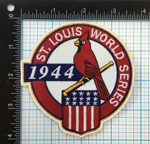 1944 WORLD SERIES ST. LOUIS CARDINALS MLB BASEBALL VINTAGE 3 7/8" SOUVENIR PATCH - Picture 1 of 2