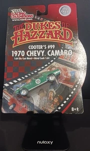 2002 Racing Champions Duke's of Hazzard Cooter’s 1970 Camaro #99 Diecast 1/64 - Picture 1 of 6