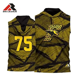 Camiseta sin mangas con capucha de fútbol americano deportivo personalizada - rápida de Houston - 7vs7 - Imagen 1 de 6
