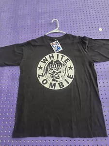 Vintage Ende 2000er weiß Zombie Band T-Shirt Grunge - Bild 1 von 3