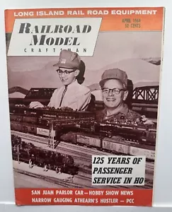 Railroad Model Craftsman April 1964 Long Island Railroad Equipment - Picture 1 of 3