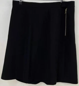 Women’s Louis Vuitton Uniform Polyester Solid Black Skirt Size 44 - Picture 1 of 7