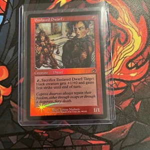 MTG - Torment FOIL Enslaved Dwarf! NM! FREE SHIPPING! - Picture 1 of 3