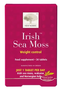 New Nordic Irish Sea Moss 30 Tablets + Wakame + Norwegian Kelp Weight Control - Picture 1 of 5