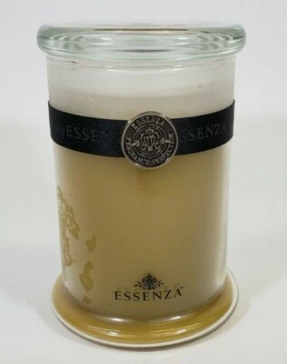 Vela de fragancia de lujo Essenza vainilla helecho salvaje tarro mediano  Foto 1 de 4