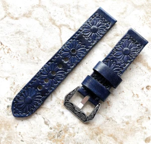 Daisy Flower Limited Embossed Handmade Band for Google Pixel Watch 3 45mm -A22 - Picture 1 of 8