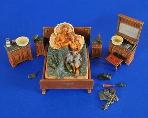 Verlinden 1/35 ""Descanso y Recreación"" Soldado Alemán en Cama con Niña Segunda Guerra Mundial 2474 - Imagen 1 de 1