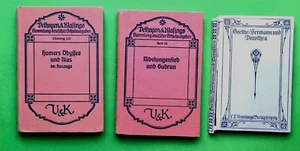 2 x Velhagen und Klasings: Sammlung deutscher Schulausgaben (von 1925) - Bild 1 von 4