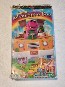 Barney’s Adventure Bus Classic Collection VHS Video Tape RARE! Sing Along Songs - Picture 1 of 5