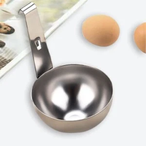 10Pcs Stainless Steel Egg Steamer Rack with Hanger Hook Kitchen Heating Mold+ - Picture 1 of 12