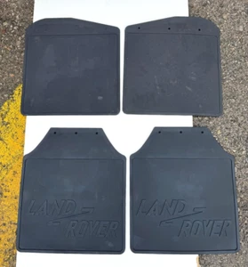 Rubber Mud Flap Set Front and Rear for Defender 90 110 130 1986-16 4pcs - Picture 1 of 9
