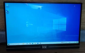 IVV tragbarer USB-C Monitor 15.6" IPS FHD 1920x1080 HDMI 60Hz Lautsprecher - Afbeelding 1 van 6