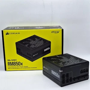 CORSAIR RM850x Fully Modular ATX PSU Cybenetics Gold Efficiency -NOT WORKING- - Photo 1/6