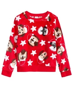 Awake Little Girls Printed Plush Sweatshirt Size-4 - Picture 1 of 1