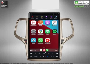 2014-2021 Jeep Grand Cherokee 14.4" Navigation System Apple CarPlay, Android Aut - Picture 1 of 8