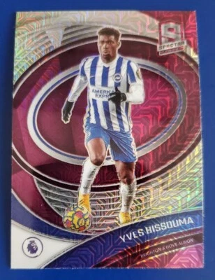 2021-22 Panini Chronicles Spectra Yves Bissouma Purple Mojo Prizm #250 - Image 1 of 2