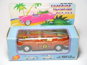 Chevrolet Corvette Stingray split window coupe, China marked SS-406 1:36 ? boxed - Picture 1 of 4