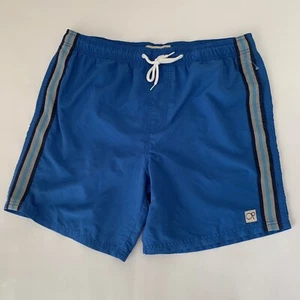 Ocean Pacific Swim Trunks Blue Men L 36-38 Board Shorts Beach Vacation Surf - Picture 1 of 11